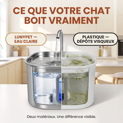 Protégez votre chat de la déshydratation et des problèmes urinaires avec Lunypet