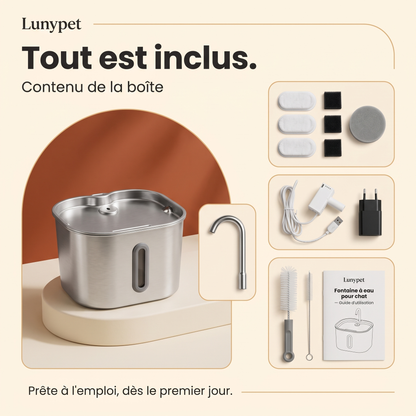 Protégez votre chat de la déshydratation et des problèmes urinaires avec Lunypet