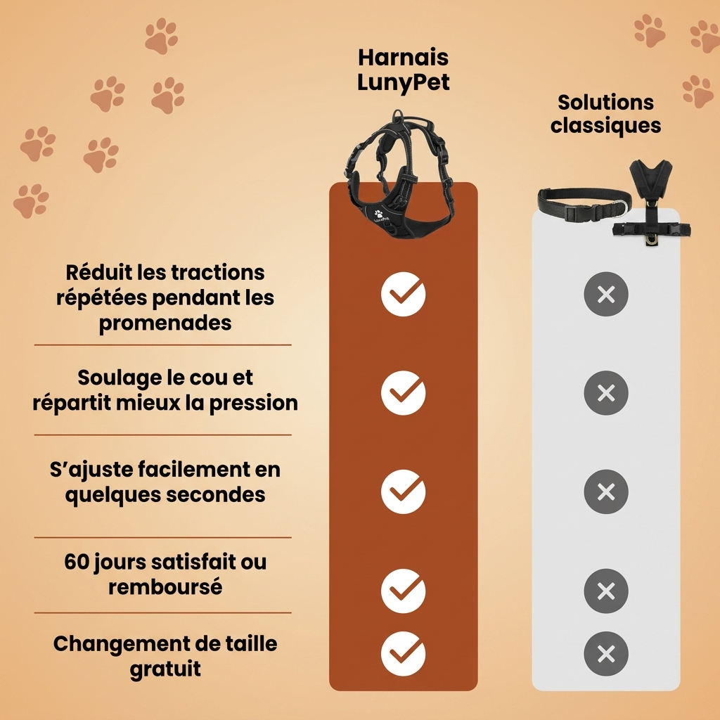 HARNAIS ANTI-TRACTION LUNYPET™